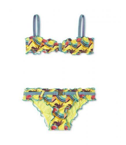 Buy Girls Printed Bikini With Ruffle Trim - Avalon Girl at wholesale prices