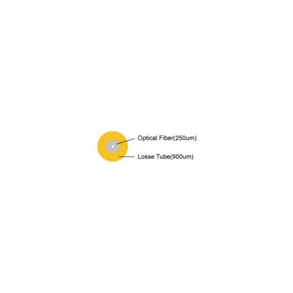0.9mm G652 PVC Fiber Optic Patch Cord For CATV FTTH LAN WAN Networks
