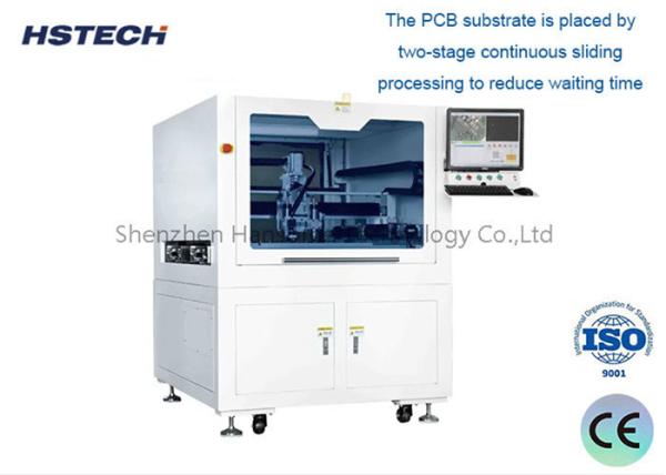 Buy High-Resolution CCD Visual Alignment PCB Router Machine Hiwin Guide Tool Life Monitor at wholesale prices