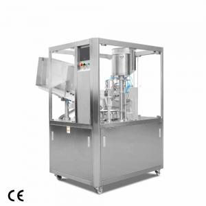 China Automatic Aluminum Ointment Tube Filling And Sealing Machine 5kw VFD Adjusted on sale