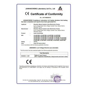 Shenzhen Libao Xingye Electronics Co., Ltd. Certifications