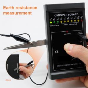 Quality Black Portable ESD Wrist Strap Tester Static Electricity Detection Monitor for sale