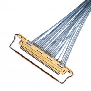 Quality IDC Connector Extra Fine Coaxial Micro Coax Cables KEL SSL20-40SB TO SSL20-40SB for sale