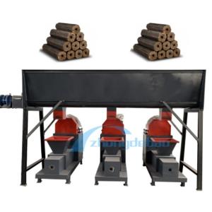 Quality Germany Sawdust Pine Charcoal Briquetting Machine Agro Waste Briquetting Machine for sale