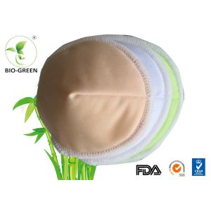Buy cheap Organic Cotton Bamboo Nursing Pads With Contoured Shape Ultra Thin And Soft from wholesalers
