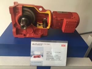 Quality High Torque 250Nm Helical Bevel Gearbox , 22kW Sew Eurodrive Gearbox for sale
