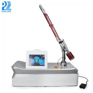 Quality 1064nm 755nm Tattoo Removal Pico Laser Machine With Double Crystal Rods for sale
