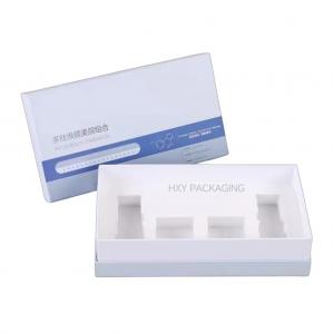 Quality Paperboard Luxury Cosmetic Packaging Boxes Varnishing Surface Finish for sale
