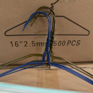 Quality Powder Coated Dress Shirt Hangers , Laundry Factories Custom Clothes Hangers for sale
