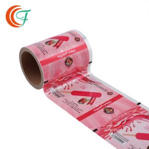 Quality Custom Printed Frozen Food Packaging Film 0.05mm-0.06mm Plastic Roll Film Ice Cream Bar for sale