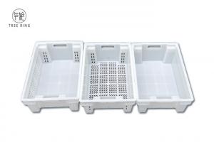 Quality 30 Litres Heavy Duty Plastic Stack Nest Containers For General Food Fishing Processing for sale