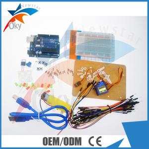 China UNO R3 Based Starter Kit For Arduino , Flexible Electronics Learning Kit on sale