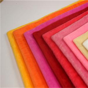 Quality african fabrics velboa indian fabric wholesale used for toys for sale