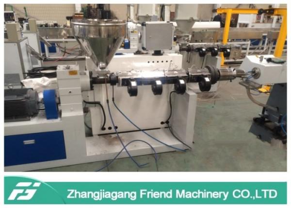 Buy 30kg/H Capacity Pvc Hose Making Machine , Pvc Pipe Manufacturing Equipment  at wholesale prices