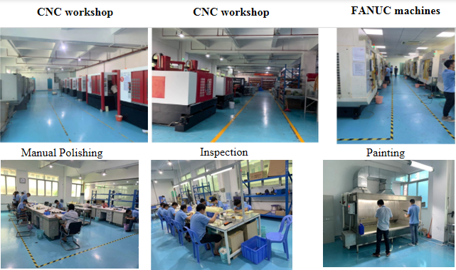 OEM Customized CNC Lathe Fabrication Machining Aluminum Anodized Camera Housing