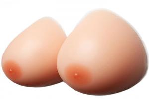 Quality Water Drop Silicone Breast Prosthesis , Natural Silicone Breast  / Sexy Fake Breast for sale