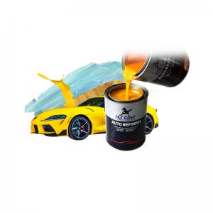 Quality Pearl White Automotive Top Coat Paint Custom Auto Spray Paint for sale