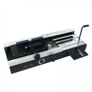 A4 Hardcover Book Binding Machine With Easy Manual Operation And Hot Melt Glue