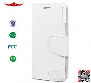 Quality Wholesale 100% Quality Guaranteed PU Flip Wallet Leather Cover Cases For HTC ONE M7 for sale