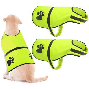 China Polyester Reflective Pet Vest High Visibility Jacket For Walking Running Hiking on sale