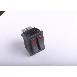 Buy cheap Double Touch Waterproof Lighted Rocker Switch 12v 220v With Nylon / PC Shell from wholesalers