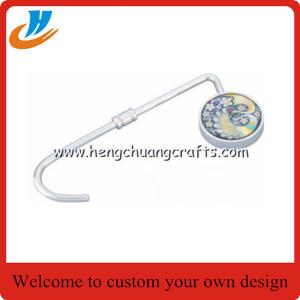 China Custom bag hanger holder,ladies bag holder with custom logo design on sale