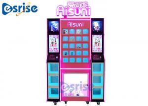 China Attractive Visual Effect Makeup Vending Machine Coin Operated Eye Catching Design on sale