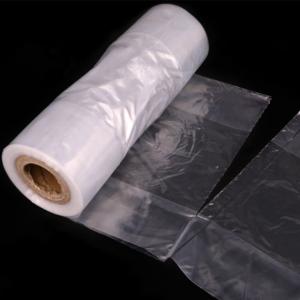 Quality 5-100mic LDPE Clear Flat Poly Bag Transparent Plastic Flat Bag On Roll for Shopping for sale