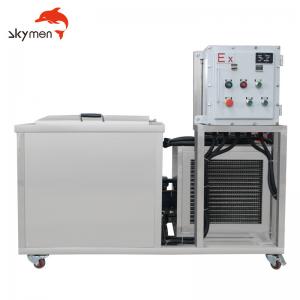 Quality Industrial Single Tank Refrigeration Explosion-Proof Ultrasonic Cleaning Machine Equipment for sale