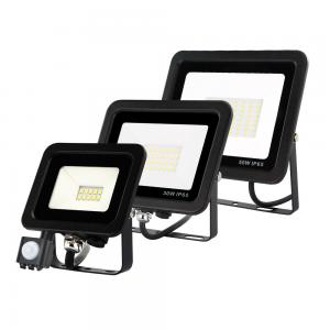Quality 260V Security LED Floodlights Eave Mount 10 W 30 W 50 W Outdoor Motion Sensor Flood Light for sale