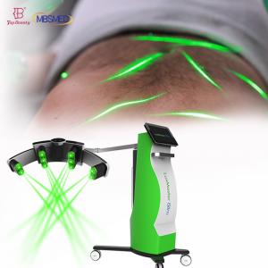 Quality 10D Cold Laser Therapy Machine Green Diode Light Emerald Laser Liposuction Lypolysis Master Machine for sale