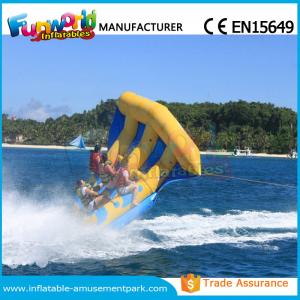 Quality Digital Printing Inflatable Boat Toys Flying Fish Boat One Years Warranty for sale