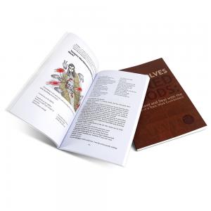 Quality cardboard Picture Book Printing 300gsm C1S Paper Company Booklet Printing for sale