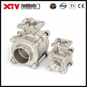 Quality Xtv Soft Seated Stainless Steel Ball Valve with Butt Welding and Mounting Pad Full Payment for sale