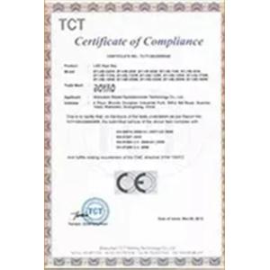 Infinites Tech Co., Ltd Certifications