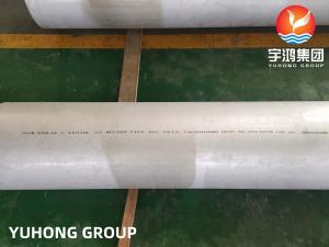 China ASTM A312 ASTM A358 TP316/316L TP321/321H STAINLESS STEEL WELDED PIPE BEVELLED END on sale
