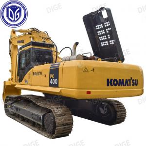 Quality Robust frame construction for durability PC400-7 Used excavator for sale