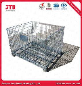 Quality Chrome Plated Wire Cage Storage Baskets Used In Supermarket And Warehouse for sale