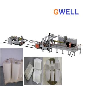 Quality PLA Plastic Sheet Extrusion Machine PLA Blister Sheet production line Twin Screw Extruder for sale