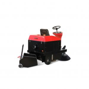 Quality Electric Vibrating Dust Ride On Road Sweeper / Mechanical Road Sweeper for sale