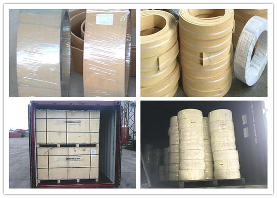 Grounded Brake Lining Roll Mooring Winch Brake Lining Grinded Woven Brake Lining