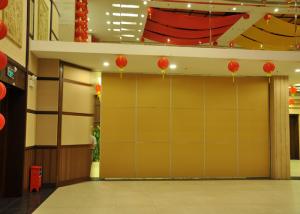 China MDF Interior Suspended Sliding Partition Commercial Toilet Partitions 65MM Panel on sale