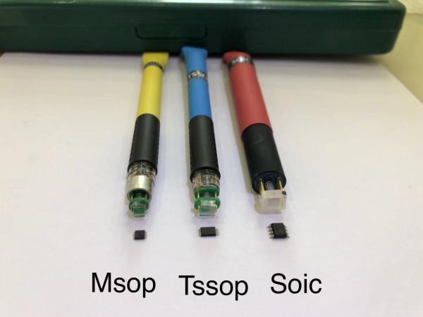 Buy pogo adapter MSOP8 TSSOP8 pogo pin adapter for in-circuit  EEPROM/93CXX /25CXX/24CXX programming at wholesale prices