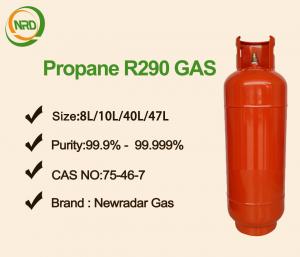 Quality 30lb High Quality 99.9% Purity Propane R290 For Auto - Air Conditioning for sale