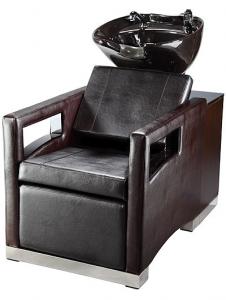Quality Luxury Salon Shampoo Chairs With Cushion Headrest , Electric Footrest for sale