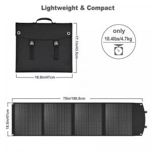 Quality 66mm Folding Mini Solar Panels  Small 150w 200w Portable Solar Panels for sale