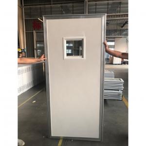 Quality WPC Interior UPVC Side Door Readymade Pvc Doors For Houses for sale