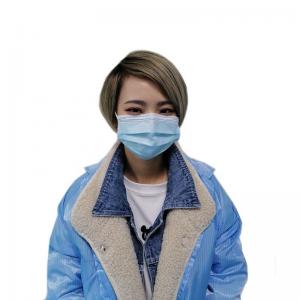 Quality High BFE / PFE Disposable Non Woven Face Mask Anti Virus for sale
