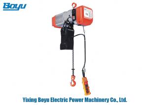 Quality Fixed Transmission Line Stringing Tools 1 Ton Electric Chain Hoist For Lifting for sale