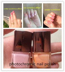 China Changing color under sunshine /UV photochromic pigment blue color for inks ,nail polish on sale